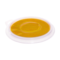 Краска пальчиковая, на водной основе, с губкой, Желтый Краска пальчиковая, на водной основе, с губкой, Желтый