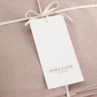 Пододеяльник SL Home "Деним" 150*220 см, цв.бежевый, 100% жатый хлопок Пододеяльник SL Home "Деним" 150*220 см, цв.бежевый, 100% жатый хлопок