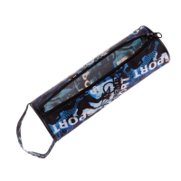 Пенал-тубус школьный на молнии "Спорт", МИКС Пенал-тубус школьный на молнии "Спорт", МИКС