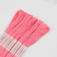 Набор ниток мулине №956, 8 ± 1 м, 6 шт, цвет ярко-розовый Набор ниток мулине №956, 8 ± 1 м, 6 шт, цвет ярко-розовый