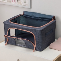 Кофр для хранения вещей &laquo;Моне&raquo;, 39&times;29&times;20 см, цвет синий