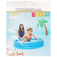 Бассейн надувной «Кристалл», 114 х 25 см, от 2 лет, 59416NP INTEX Бассейн надувной «Кристалл», 114 х 25 см, от 2 лет, 59416NP INTEX