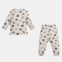 Комплект: джемпер и брюки Крошка Я "Мишка", рост 86-92 см, серый