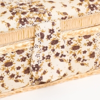 Шкатулка для рукоделия "Пэчворк цветочный" 9,5х19,5х13 см Шкатулка для рукоделия "Пэчворк цветочный" 9,5х19,5х13 см