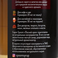Сироп Spoom &laquo;Лесной Орех&raquo;, 0,25 л