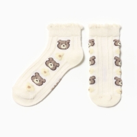 Носки детские "Медвежонок" MINAKU, цв.белый (4-8 лет) Носки детские "Медвежонок" MINAKU, цв.белый (4-8 лет)