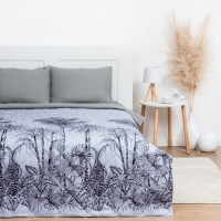 Покрывало Этель 2 сп Tropical vibes, 180х210 ±5см, микрофибра Покрывало Этель 2 сп Tropical vibes, 180х210 ±5см, микрофибра