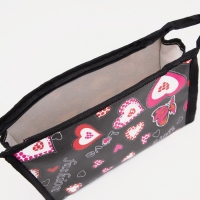 Косметичка на молнии, цвет чёрный Косметичка на молнии, цвет чёрный