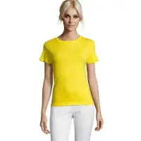 Футболка женская Regent Women лимонно-желтая, размер S