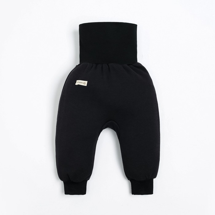 Ползунки-штанишки Крошка, Я BASIC LINE, рост 86-92 см, черный Ползунки-штанишки Крошка, Я BASIC LINE, рост 86-92 см, черный