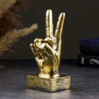 Фигура "Жесты: Мир" 17х7х7см Фигура "Жесты: Мир" 17х7х7см