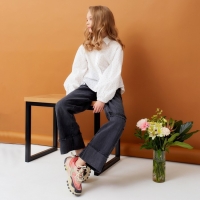 Рубашка детская MINAKU: Cotton collection цвет белый, рост 104 Рубашка детская MINAKU: Cotton collection цвет белый, рост 104