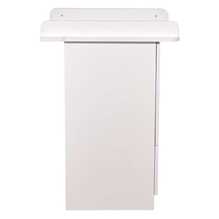 Комод пеленальный детский Фея 1380, 79х54х92 см., 3 ящика, цвет белый