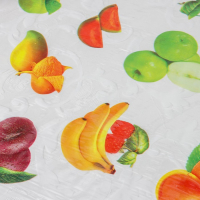 Клеёнка на стол Доляна &laquo;Сочность&raquo;, ширина 137 см, рулон 30 метров, толщина 0,07 мм