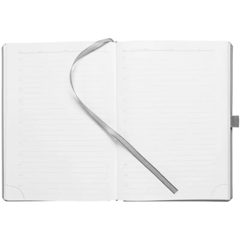 Ежедневник Favor Metal, недатированный, серый Ежедневник Favor Metal, недатированный, серый