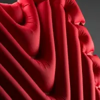 Надувной коврик Insulated Static V Luxe, красный