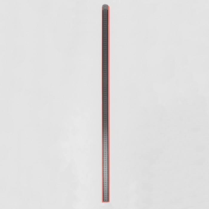 Метр металлический, 100 см (см/дюймы), толщина 0,8 мм Метр металлический, 100 см (см/дюймы), толщина 0,8 мм