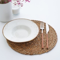 Салфетка сервировочная на стол &laquo;Жгут&raquo;, d=30&times;0,5 см