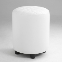 Пуф "Йокки", экокожа белый