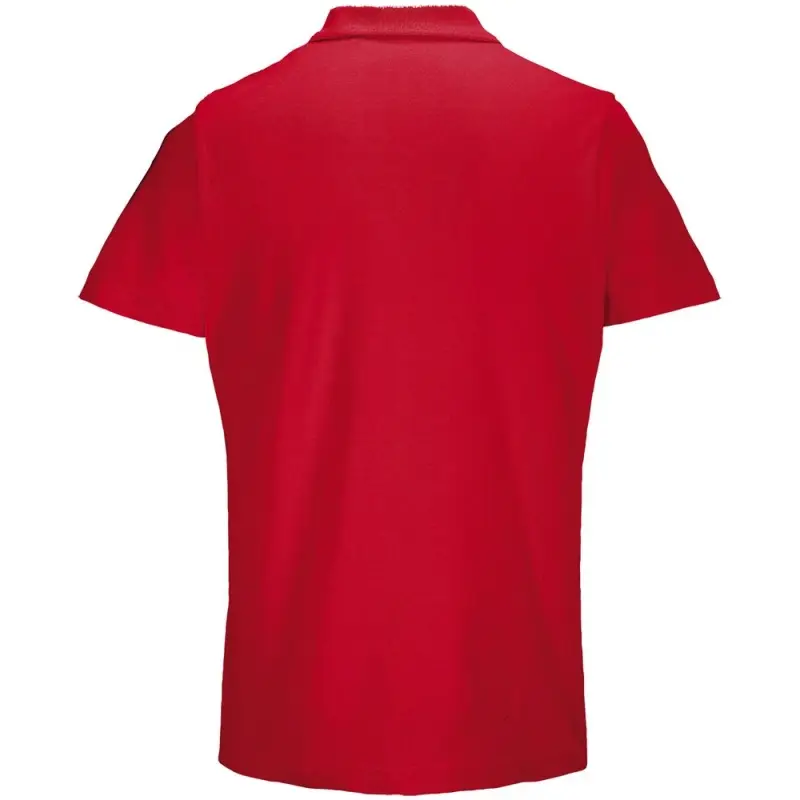 Рубашка поло унисекс Pulse, красная, размер S