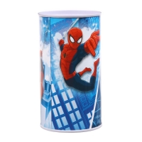 Копилка металлическая, 6,5 см х 6,5 см х 12 см "Самый крутой", Человек-паук Копилка металлическая, 6,5 см х 6,5 см х 12 см "Самый крутой", Человек-паук