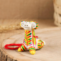 Филимоновская игрушка - свисток «Баран» Филимоновская игрушка - свисток «Баран»