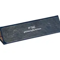 Ручка перьевая PF One, серебристая с синим