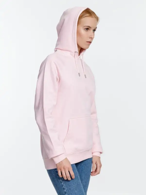 Толстовка унисекс Stellar, розовая, размер S
