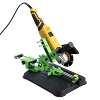 Стойка для УШМ ТУНДРА, d=100-125 мм, угловые тиски 45&deg;, движущаяся платформа