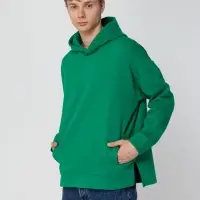 Худи оверсайз унисекс Tolla, зеленое, размер M/L