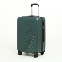 Чемодан средний 78 л (M), отдел на молнии, 4 колеса, цвет зелёный Чемодан средний 78 л (M), отдел на молнии, 4 колеса, цвет зелёный
