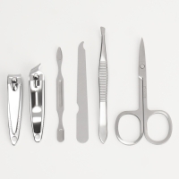 Набор маникюрный «MILITARY», 6 предметов, в футляре, цвет камуфляж Набор маникюрный «MILITARY», 6 предметов, в футляре, цвет камуфляж