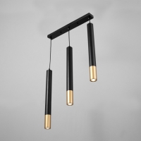 Светильник BayerLux Подвес BayerLuxной "Герона" 3хLED 9Вт 4000К черный золото 50х5х50-200см 980212 Светильник BayerLux Подвес BayerLuxной "Герона" 3хLED 9Вт 4000К черный золото 50х5х50-200см 980212