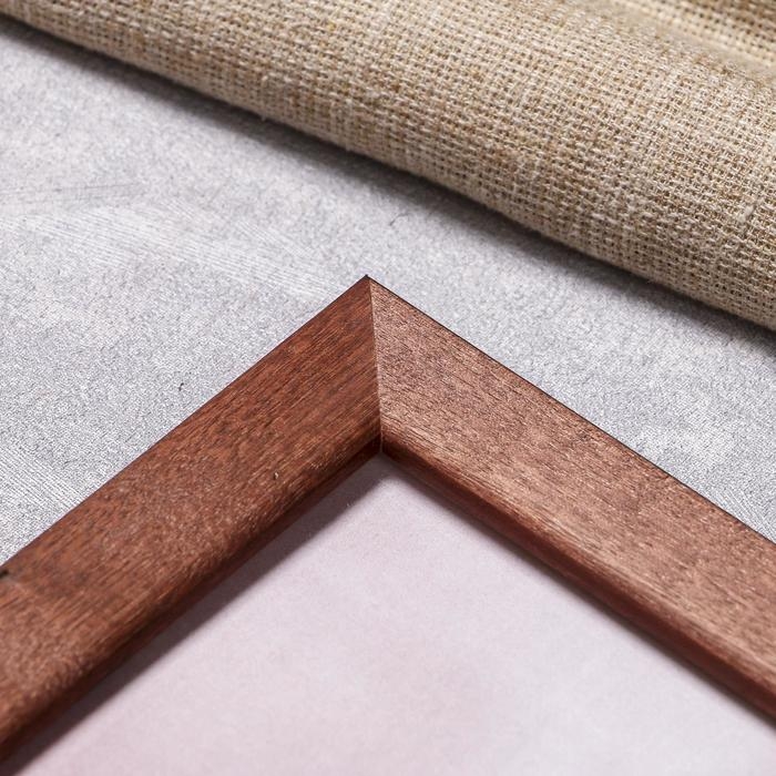 Фоторамка сосна с24 коричневая 30х40 см (пластиковый экран) Фоторамка сосна с24 коричневая 30х40 см (пластиковый экран)