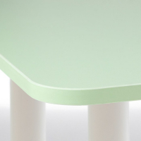 Стол Прямоугольный регулируемый по высоте 1100х500х460-580 Салатовый
