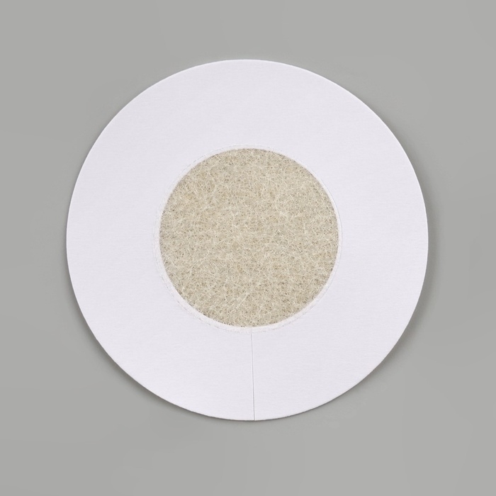 Стикини одноразовые, d = 6 см, 10 шт, цвет бежевый