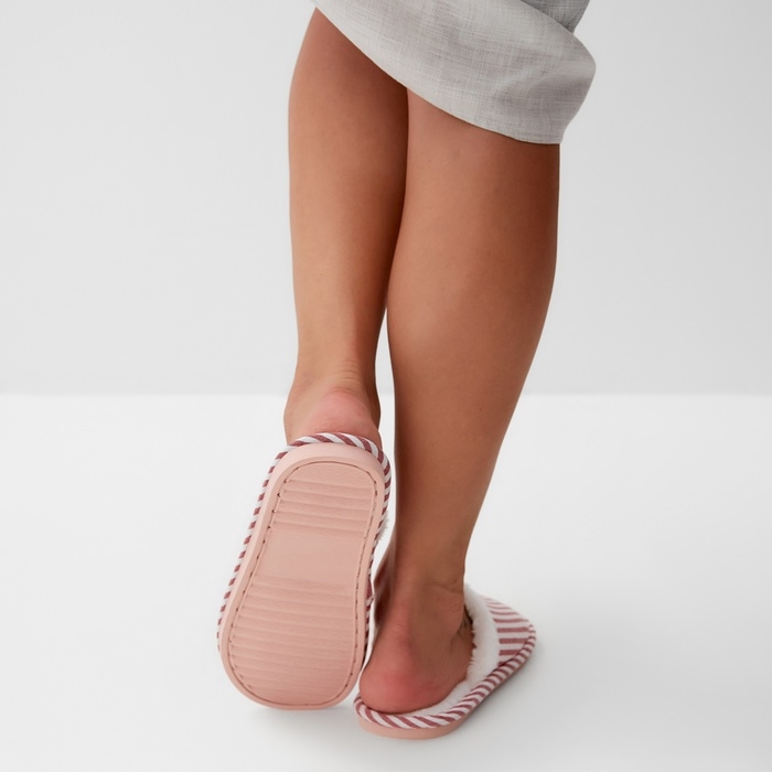 Тапочки женские, размер 38-39, красный Тапочки женские, размер 38-39, красный