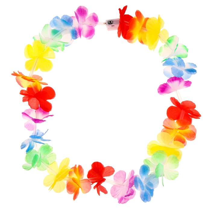 Гавайское ожерелье световое &laquo;Охана&raquo;, 3 режима подсветки