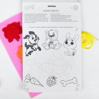 Игрушка из фетра развивающая &laquo;Мемори фигуры&raquo;