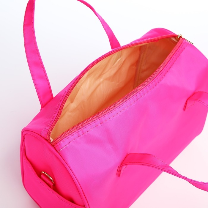 Косметичка на молнии, цвет малиновый Косметичка на молнии, цвет малиновый