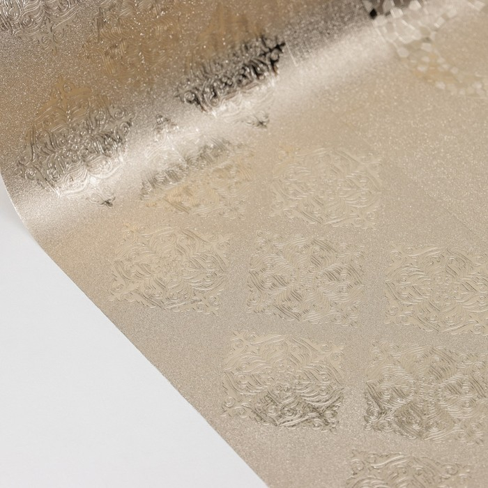 Клеёнка на стол &laquo;Узор&raquo;, на тканевой основе, ширина 137 см, рулон 20 м, толщина 0,25 мм