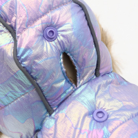 Комбинезон "Глянец", размер 10 (ДС 25, ОГ 34, ОШ 24), фиолетовый