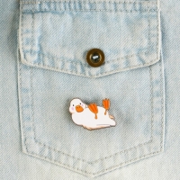 Значок деревянный &laquo;Кря&raquo;, серия мемы , 3,3 х 2,3 см