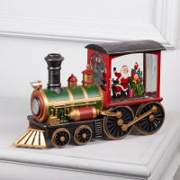 Светодиодная фигура «Паровоз» 31 × 17 × 10 см, пластик, батарейки ААх3 (не в комплекте), USB, свечение тёплое белое Светодиодная фигура «Паровоз» 31 × 17 × 10 см, пластик, батарейки ААх3 (не в комплекте), USB, свечение тёплое белое