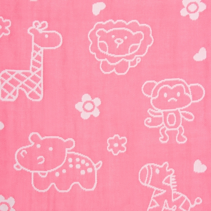 Полотенце LoveLife &laquo;Зверушки&raquo;, цв. розовый, 26*50 см, 100% хлопок,