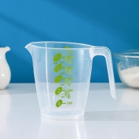 Стакан мерный Доляна &laquo;Колор&raquo;, 500 мл, 13&times;9&times;11,5 см, цвет МИКС