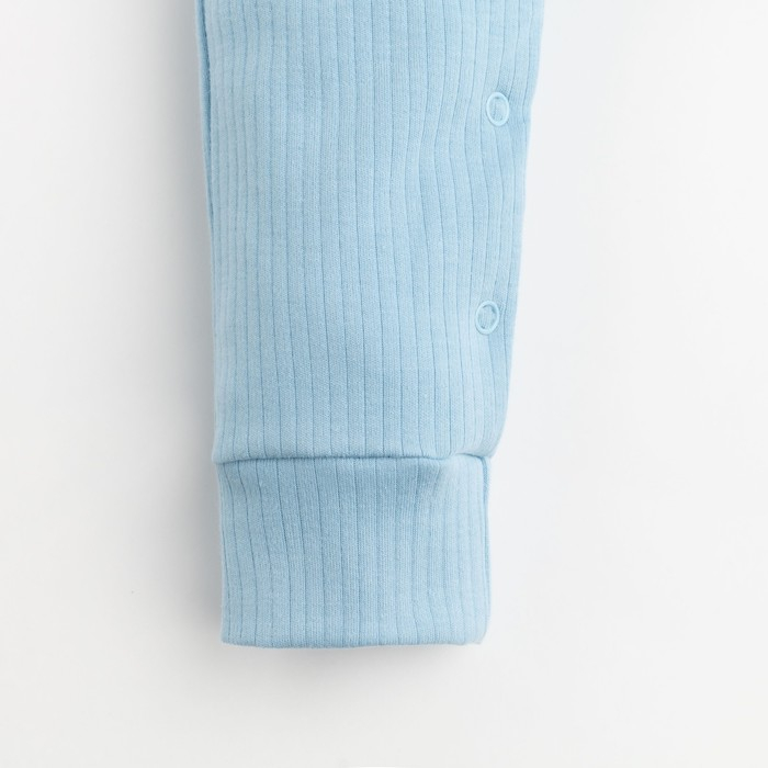 Комбинезон Крошка Я «Пижама», цвет голубой, рост 62-68 см Комбинезон Крошка Я «Пижама», цвет голубой, рост 62-68 см