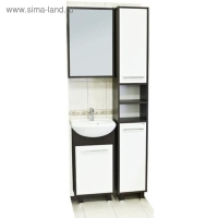 Зеркало-шкаф для ванной комнаты "Венге" 15,7 х 50 х 58 см Зеркало-шкаф для ванной комнаты "Венге" 15,7 х 50 х 58 см