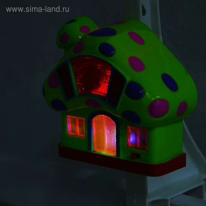 Мобиль музыкальный на кроватку «Пряничный Домик. Рыбки», заводной, Крошка Я Мобиль музыкальный на кроватку «Пряничный Домик. Рыбки», заводной, Крошка Я