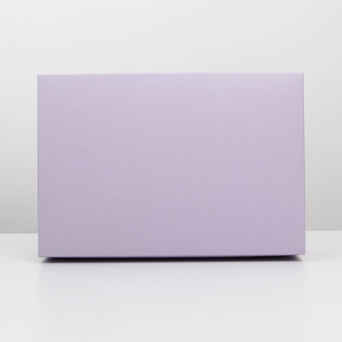 Коробка подарочная складная, упаковка, &laquo;Лавандовая&raquo;, 30 х 20 х 9 см